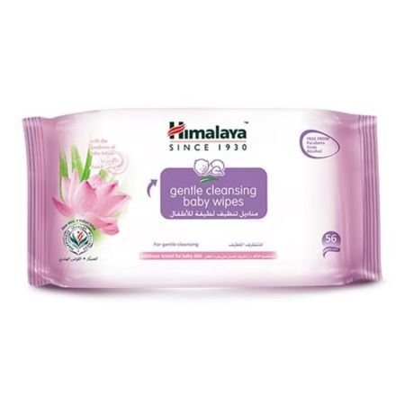 Himalaya Gentle Cleansing Baby Wipes 56s