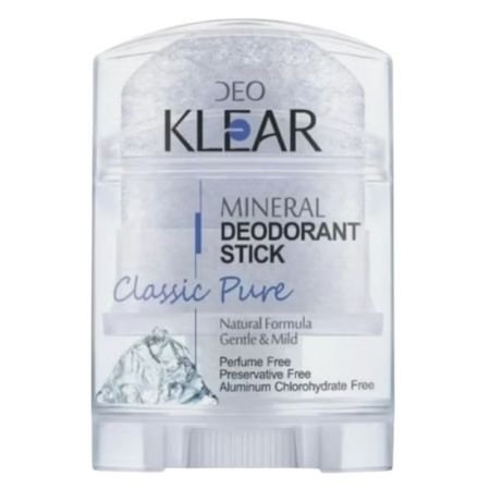 Deo Klear Classic Pure Mineral Deodorant Stick 70g