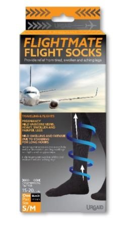 Urgaid Flight Socks S/M-Black