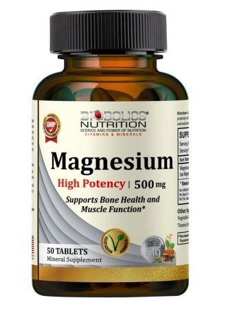 Biobolics Magnesium High Potency 500mg 50s