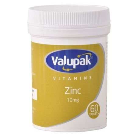 Valupak Zinc 10mg 60s