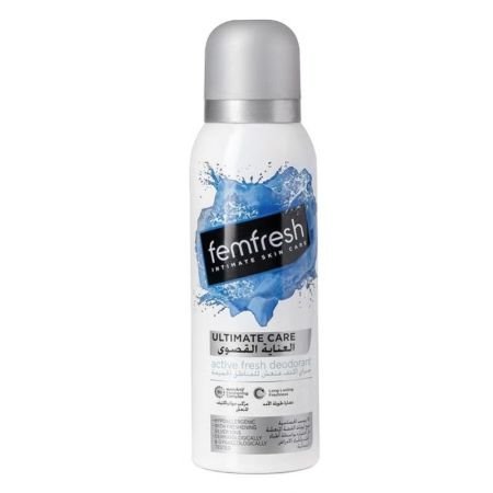 Femfresh Ultimate Care Active Fresh Intimate Deodorant Spray 125ml