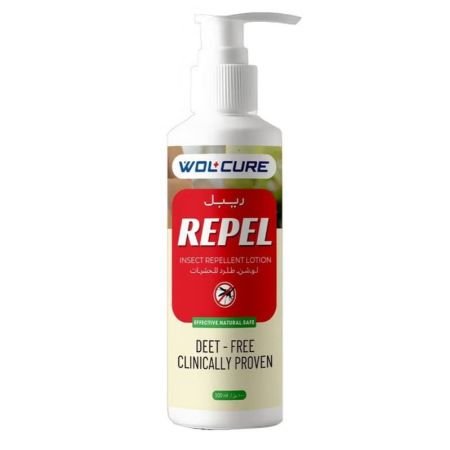 Wolcure Repel Deet Free Natural Insect Repellent Lotion 100ml