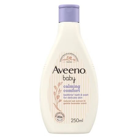 Aveeno Baby Calming Bedtime Comfort Bath And Wash 250ml