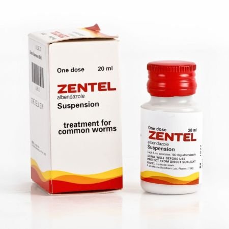Zentel 100mg/5ml Suspension 20ml