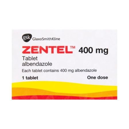 Zentel 400mg Tablet 1`S