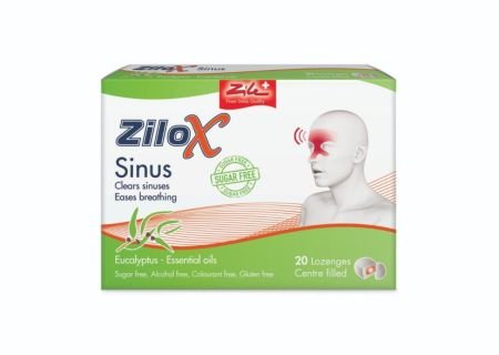 Zilox Sinus Breath Lozenges 20’s