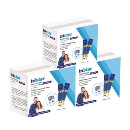 Trister Blood Glucose Strips 50`S 3