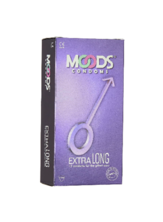 Moods Extra Long Condom 12s