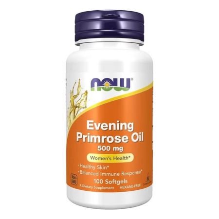 Now Evening Primrose Oil 500mg For Womens Skin Health & Immune Support 100s