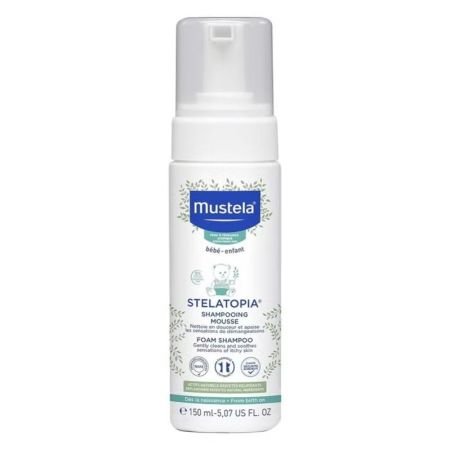 Mustela Baby Stelatopia Shampooing Mousse Fragrance Free 150ml