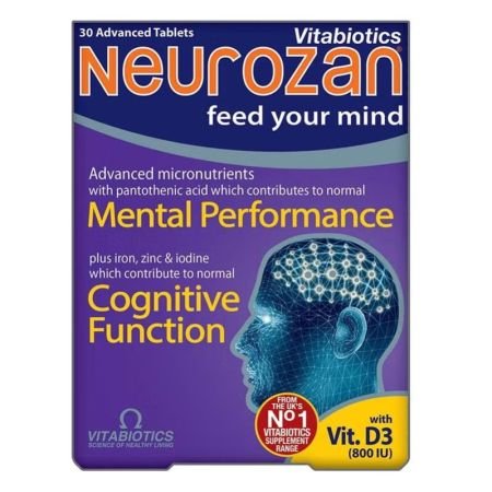 Vitabiotics Neurozan Mind Booster Supplement 30s