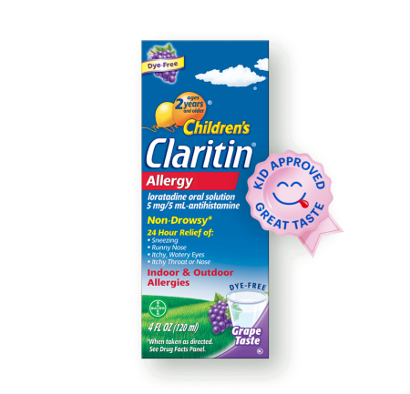 Claritine Child Grape Syrup 120ml