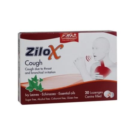 Zilox Cough Ivy Leaves Lozenges 20`S