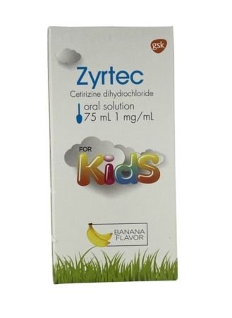 Zyrtec 0.1% Oral Solution 75ml